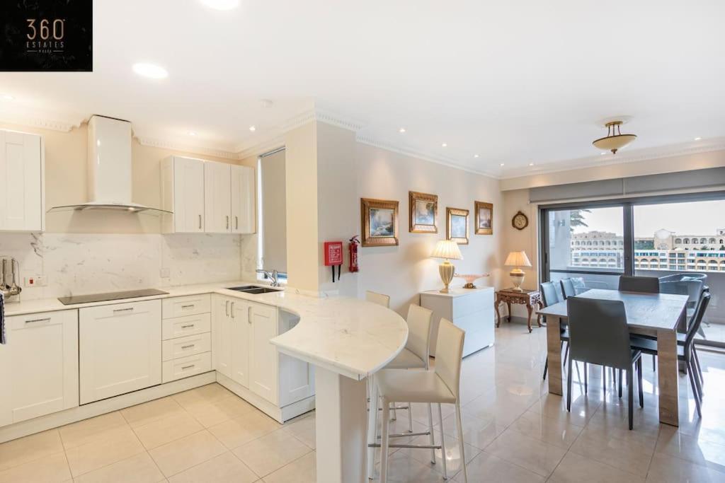 One Of A Kind, Seafront Property In St Georges Bay By 360 Estates Saint Julian's Luaran gambar
